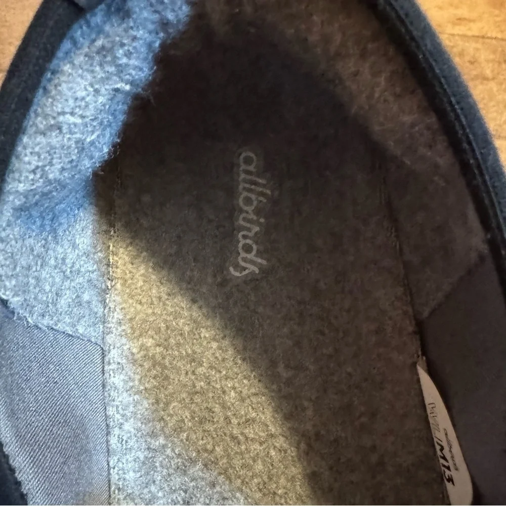 Allbirds mens Wool Lounger black slip on sneaker loafers Size 13